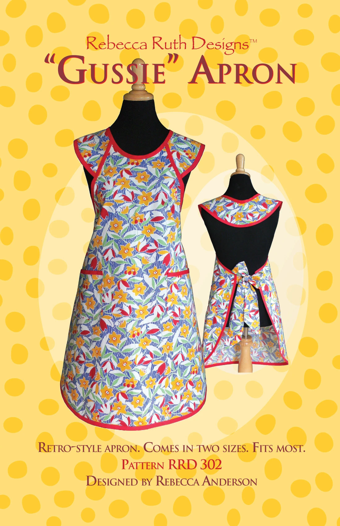 "Gussie" Apron Downloadable Pattern 3 "Gussie" Apron Downloadable Pattern