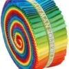 2-1/2in Strips Roll Up Kona Cotton Solids Classic Palette 41pcs -Qbpn RU 228 41