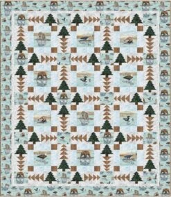 Reflective Forest Downloadable Pattern