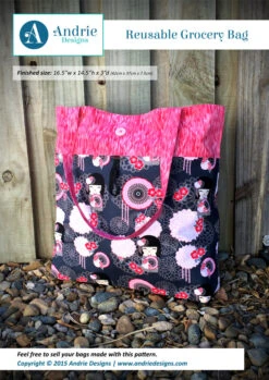 Reusable Grocery Bag Downloadable Pattern