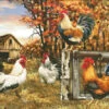 Rooster Farm Cross Stitch By Dona Gelsinger 1 Rooster Farm Cross Stitch By Dona Gelsinger -Qbpn Rooster 20Farm 1