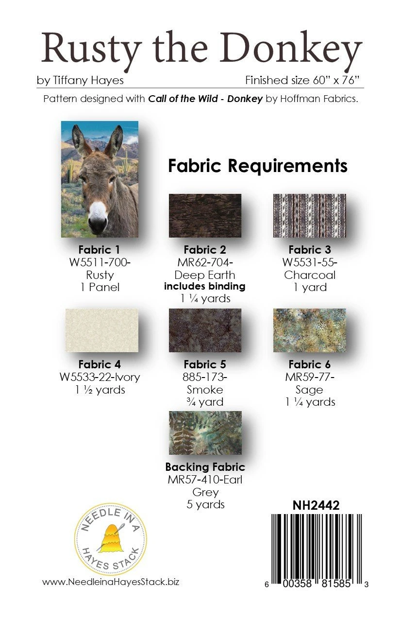 Rusty The Donkey Downloadable Pattern 4 Rusty The Donkey Downloadable Pattern - Image 2