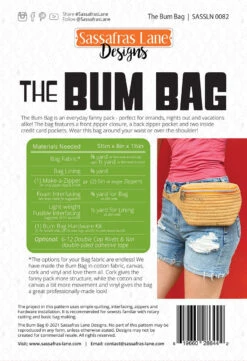 The Bum Bag Pattern 5 The Bum Bag Pattern -Qbpn SASSLN0082 1