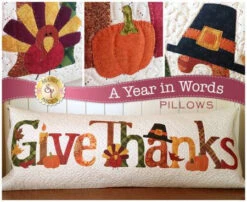 A Year In Words Pillows - Give Thanks