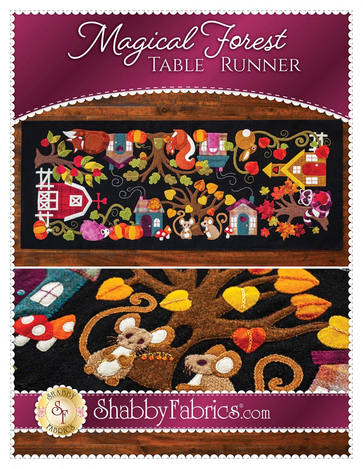Magical Forest Table Runner 3 Magical Forest Table Runner
