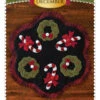 Wooly Candle Mat December Quilt Pattern