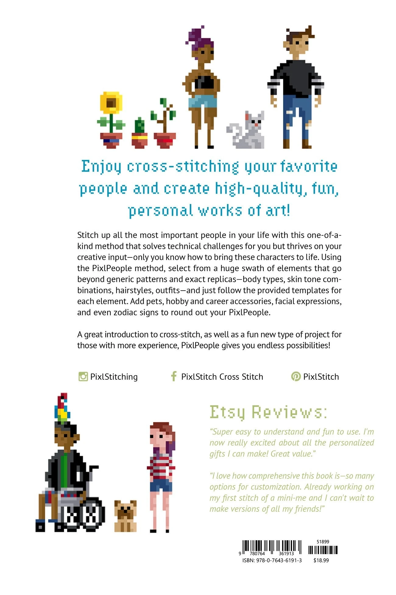 PixlPeople: Cross-Stitch Your Favorite People 4 PixlPeople: Cross-Stitch Your Favorite People - Image 2