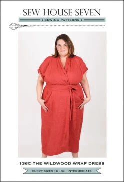 The Wildwood Wrap Dress -Curvy