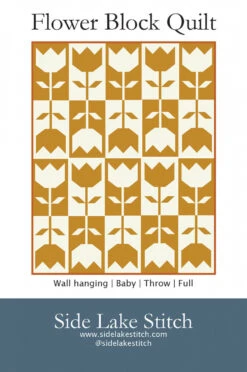 Flower Block Quilt Pattern