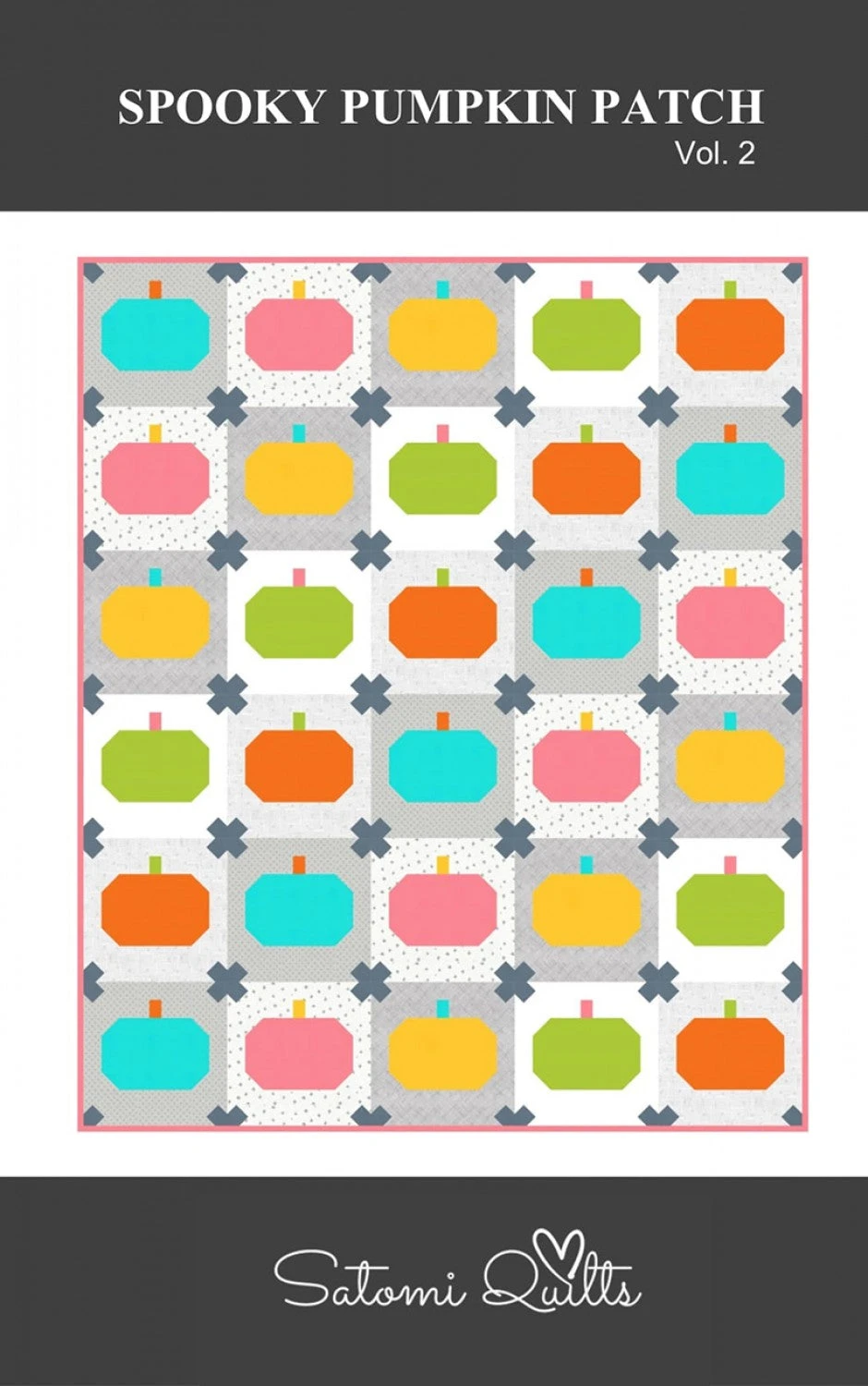 Spooky Pumpkin Patch Volume 2 Quilt Pattern 3 Spooky Pumpkin Patch Volume 2 Quilt Pattern