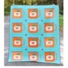 Pumpkin Campfire Mugs Quilt Pattern -Qbpn SQ 016