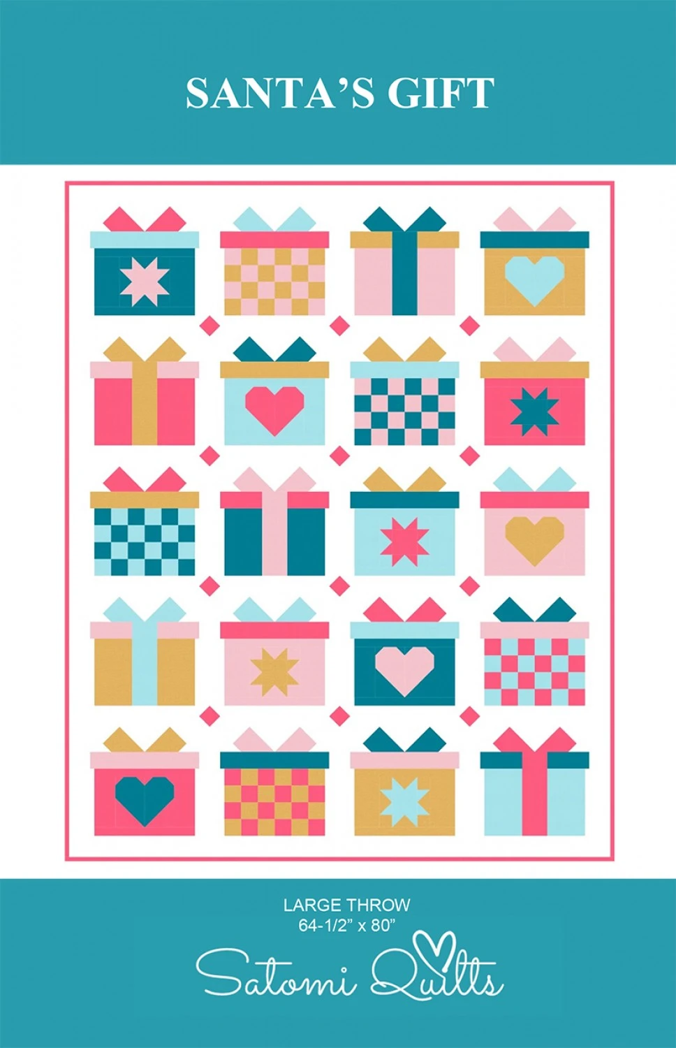 Santas Gift Quilt Pattern 3 Santas Gift Quilt Pattern