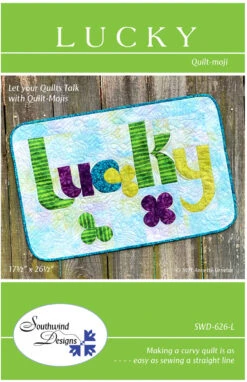 Quilt-moji: LUCKY
