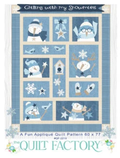 Chilling With My Snowmies Quilt Pattern