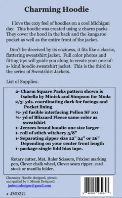 Charming Hoodie Sweatshirt Jacket Downloadable Pattern -Qbpn Screenshot2023 08 07at22.58.57