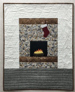 Fireplace Door Banner Downloadable Pattern