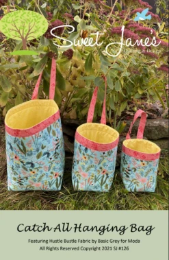 Catch All Hanging Bag Downloadable Pattern