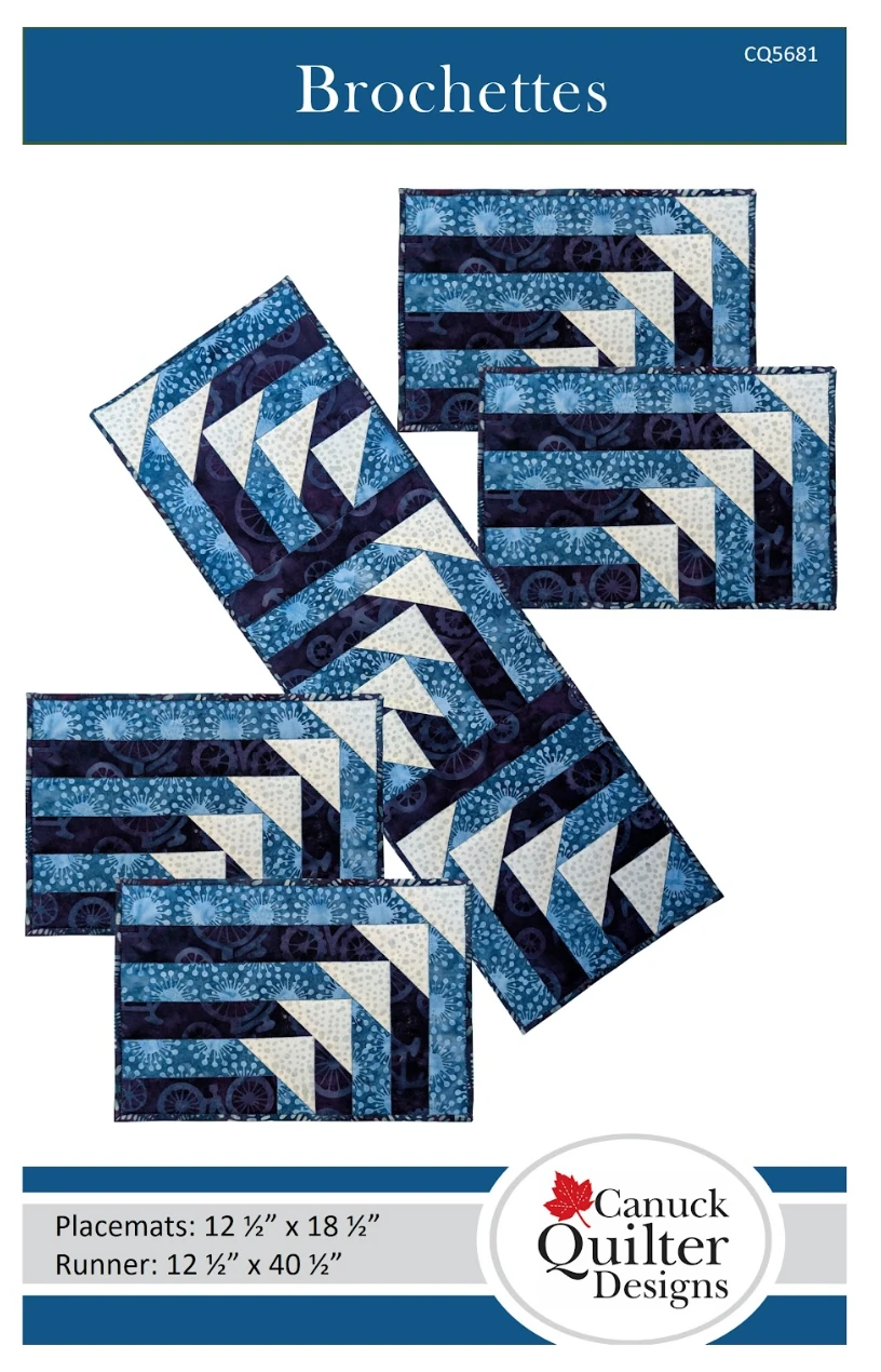 Brochettes Downloadable Pattern 3 Brochettes Downloadable Pattern