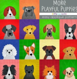 More Playful Puppies Downloadable Pattern