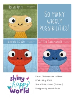 Lizard Salamander Newt Downloadable Pattern