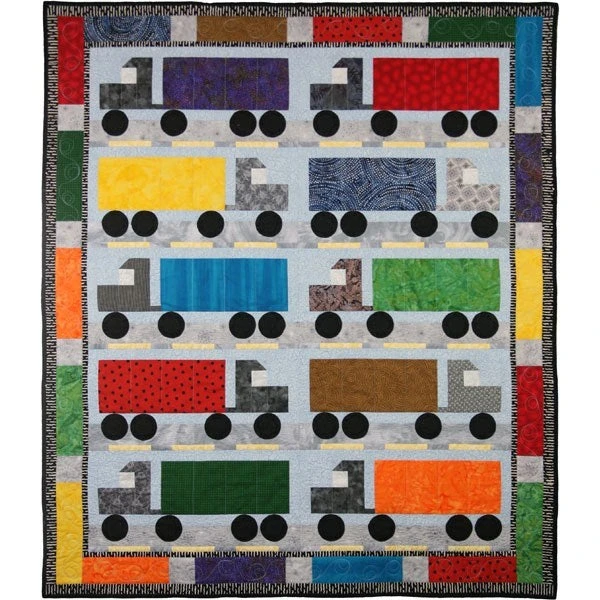 I Love Semi Trucks Quilt Pattern 3 I Love Semi Trucks Quilt Pattern