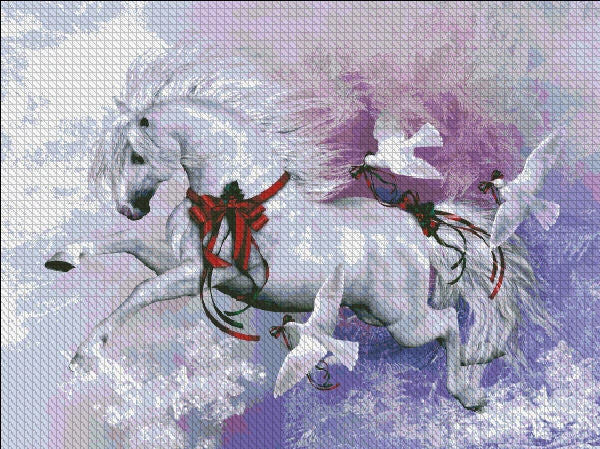 Snow Dance Cross Stitch By Laurie Prindle 3 Snow Dance Cross Stitch By Laurie Prindle