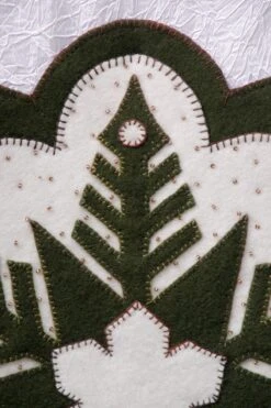 Snowflake Trees -Qbpn SnowflakeTreesOnCrinkleCU1