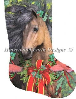 Stocking Merry Morgan Cross Stitch By Laurie Prindle -Qbpn Stocking 20Merry 20Morgan