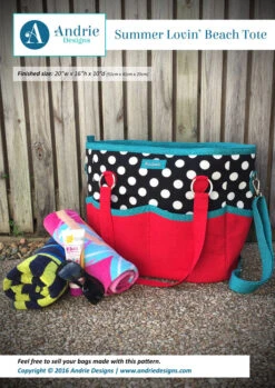 Summer Lovin’ Beach Tote Downloadable Pattern