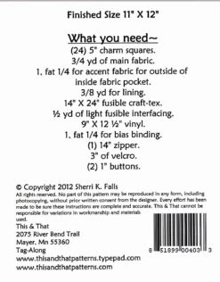 Little Scraps - Tag-Along -Qbpn TAT215 1