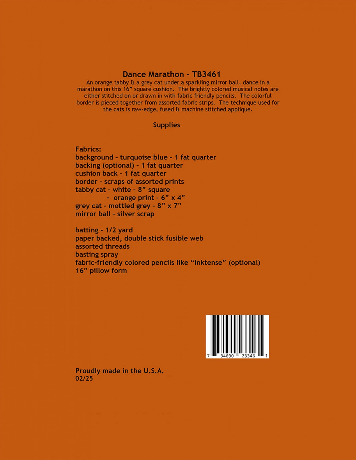 Dance Marathon Cushion 4 Dance Marathon Cushion - Image 2