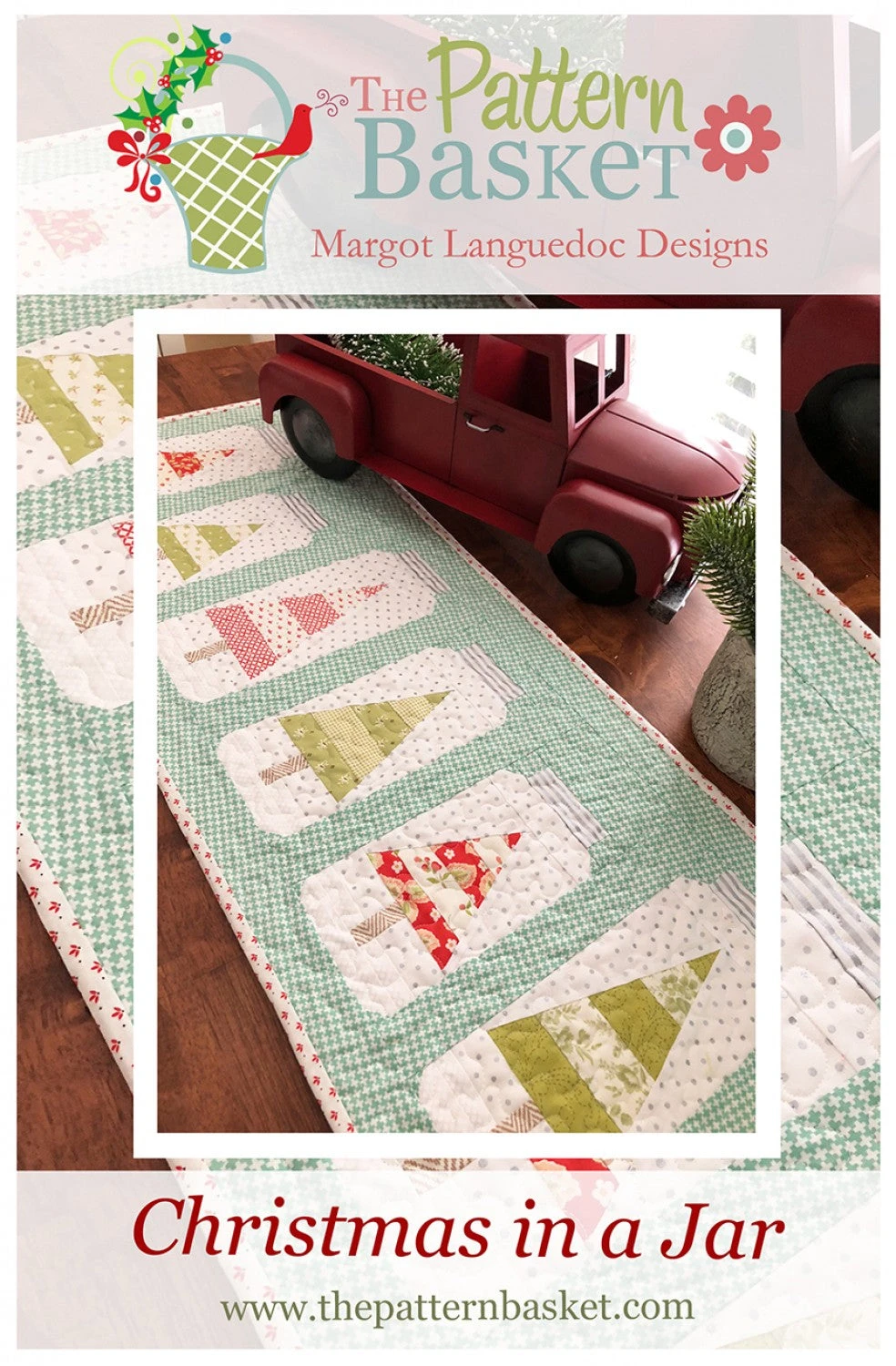 Christmas In A Jar Table Runner 3 Christmas In A Jar Table Runner