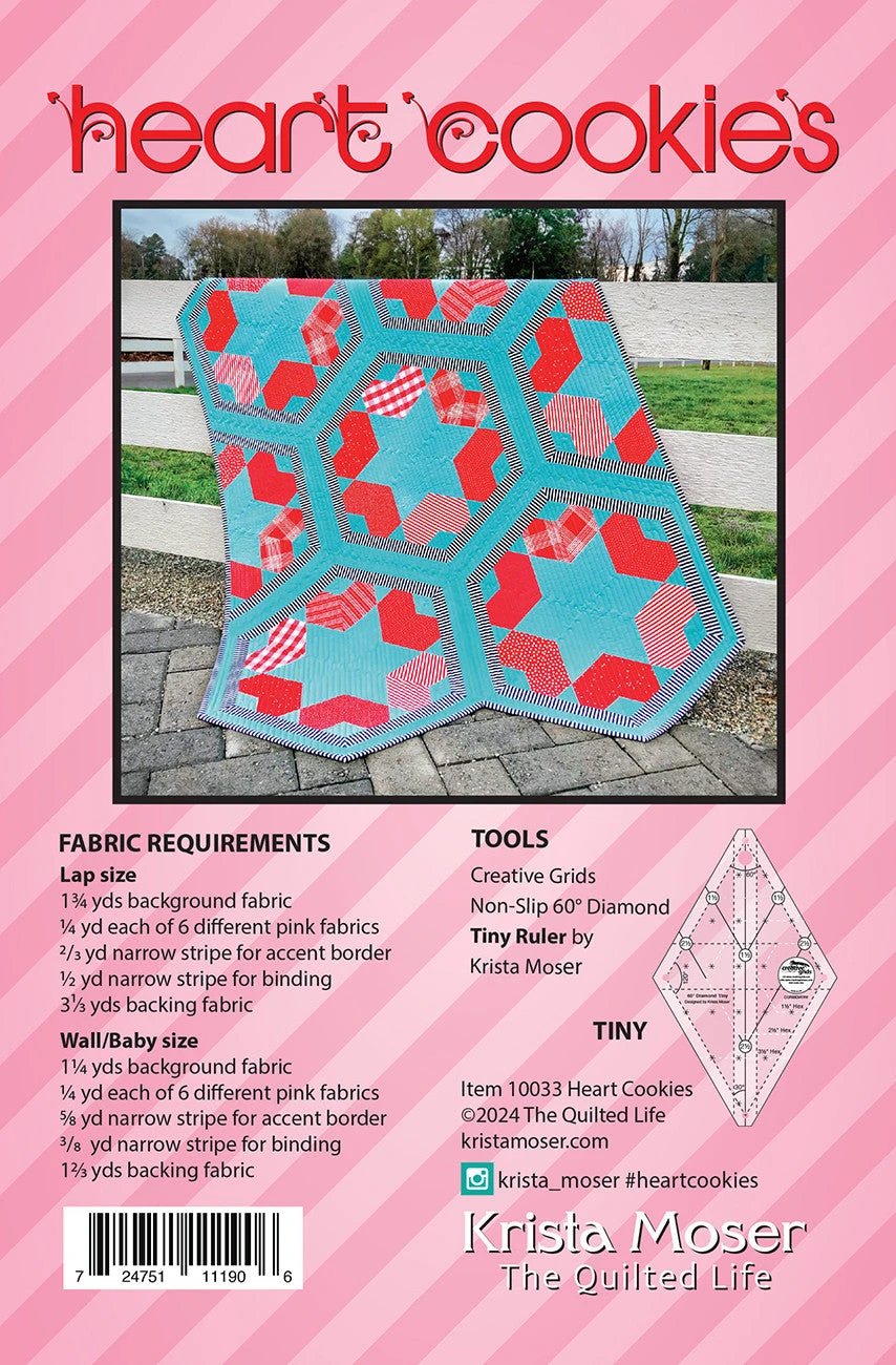Heart Cookies Quilt Pattern 4 Heart Cookies Quilt Pattern - Image 2