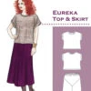 Eureka Top & Skirt Pattern -Qbpn TSWPP009