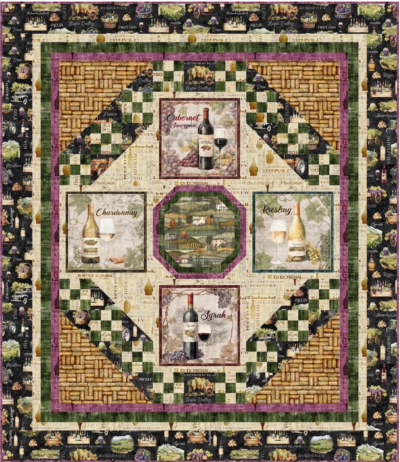 Tasting Tour Downloadable Pattern 3 Tasting Tour Downloadable Pattern