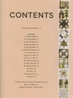 Sewing Room Sampler Quilt -Qbpn WB24 8 2