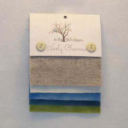 Wooly Charms Seaside 5ct 5in X 5in 3 Wooly Charms Seaside 5ct 5in X 5in