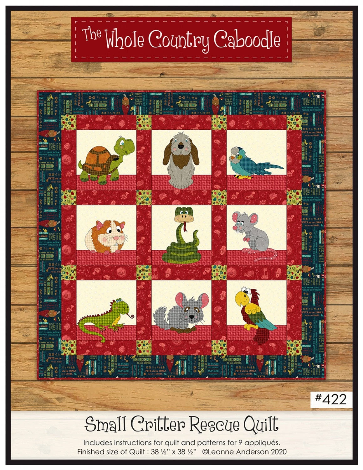 Small Critter Rescue Quilt 3 Small Critter Rescue Quilt