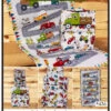 Truck Backpack & Activity Mat Pattern 2 Truck Backpack & Activity Mat Pattern -Qbpn WCC436