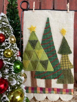 Oh Christmas Tree Mug Rug Kit