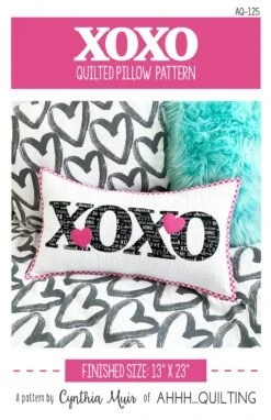XOXO Pillow Downloadable Pattern