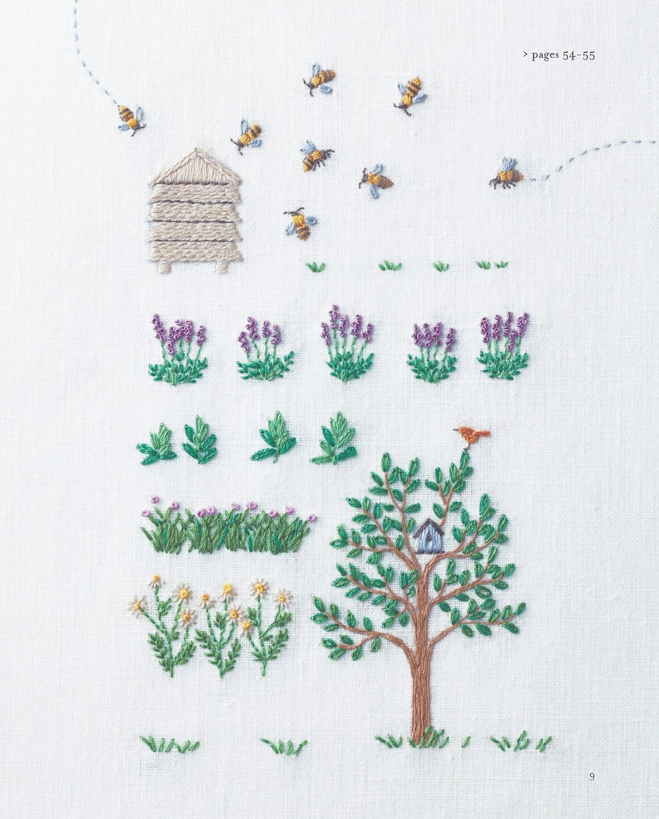 Embroidered Kitchen Garden 5 Embroidered Kitchen Garden - Image 3