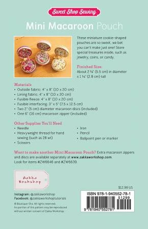 Mini Macaroon Pouch Kit 4 Mini Macaroon Pouch Kit - Image 2