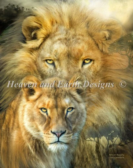 African Royalty Cross Stitch By Carol Cavalaris 4 African Royalty Cross Stitch By Carol Cavalaris - Image 2
