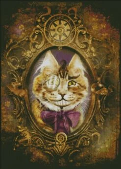 Cheshire Cat Cross Stitch By Aimee Stewart