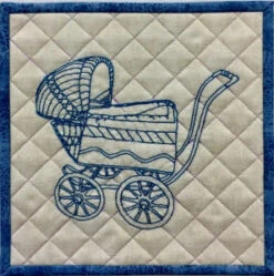 Baby Carriage Downloadable Pattern