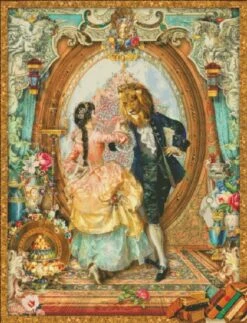 Beauty And The Beast Cross Stitch By Aimee Stewart