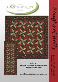 Bough Of Holly Quilt Pattern
