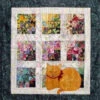 “Cat Nap” Watercolor Quilt Kit -Qbpn catnap