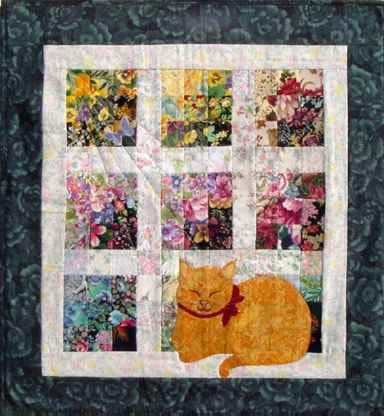 “Cat Nap” Watercolor Quilt Kit 3 “Cat Nap” Watercolor Quilt Kit